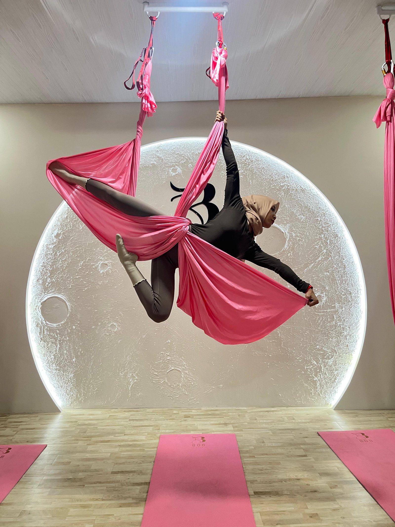 Flying with hammock
